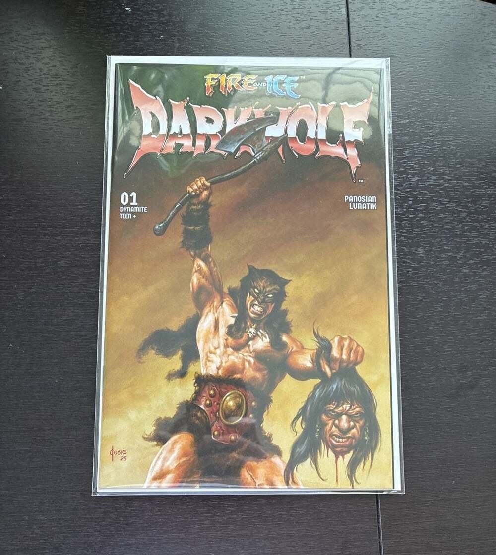 Fire and Ice: Darkwolf #1 Joe Jusko Variant